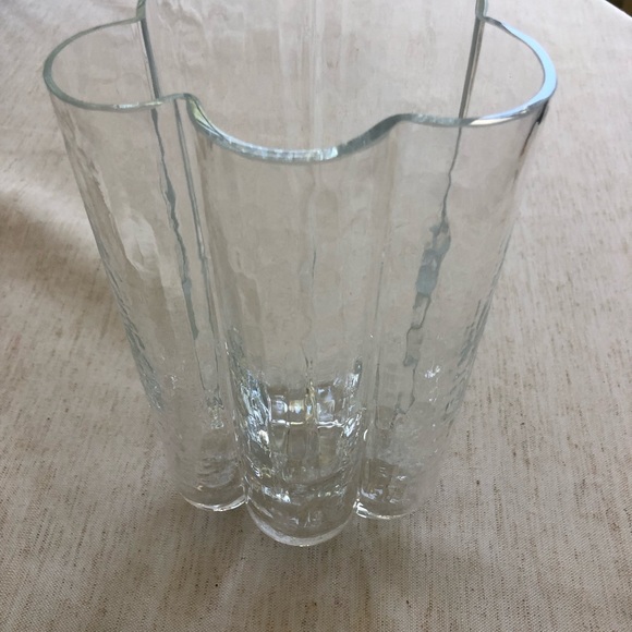 Vintage Mid Century Modern Swedish Abstract Art Glass Cloud Vase - Picture 14 of 15